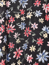 アメリカ製 花柄 ロングスカート