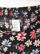 アメリカ製 花柄 ロングスカート