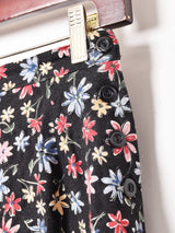 アメリカ製 花柄 ロングスカート