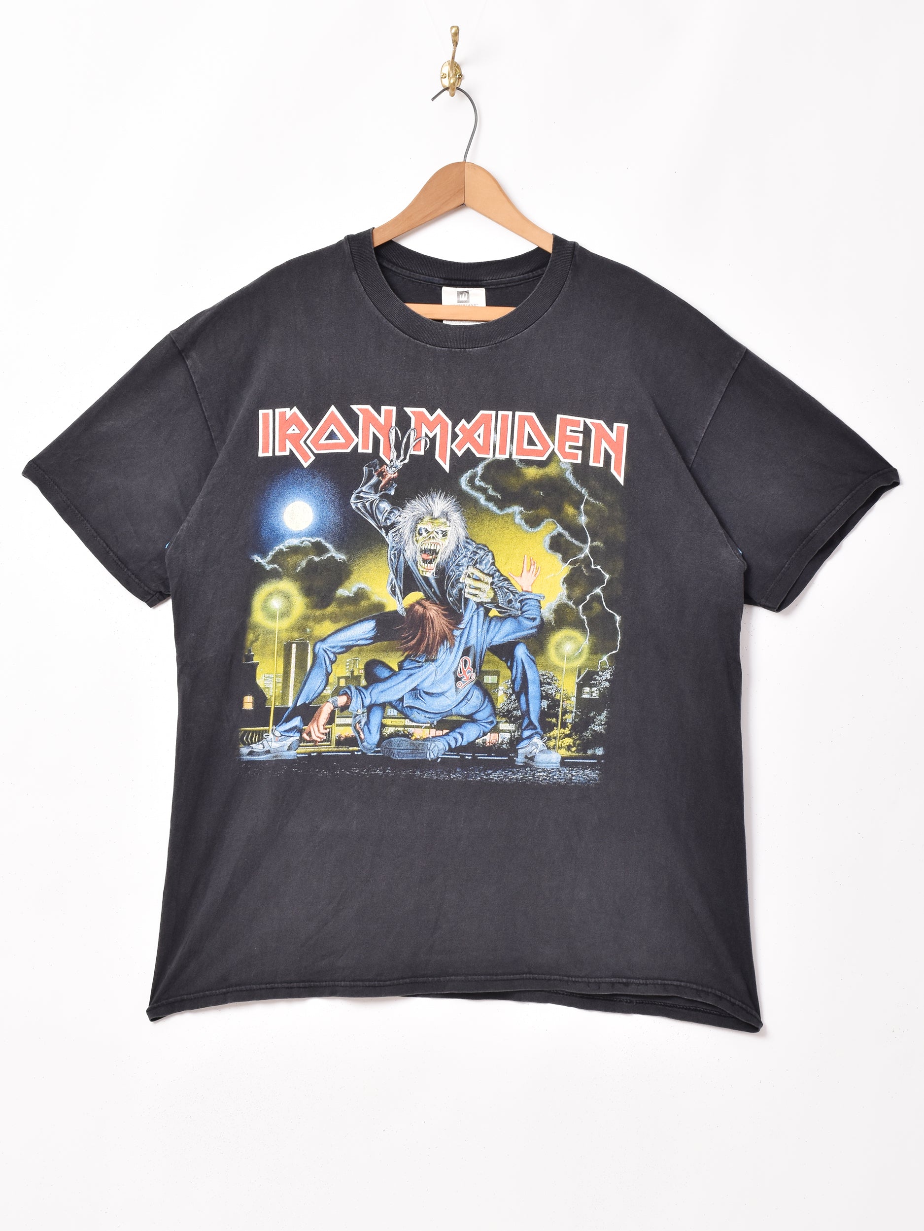 Iron Maiden - エースハーイ 全プリント Tシャツ