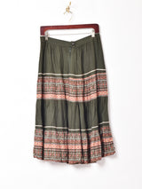 ティアード テープスカート