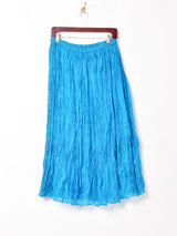 ランダムプリーツ シルクスカート