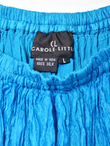 ランダムプリーツ シルクスカート