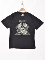 QUEEN ボヘミアンラプソディー ロゴTシャツ