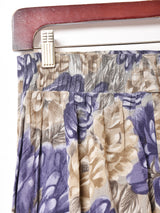 アメリカ製 花柄 フレアスカート