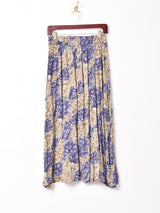 アメリカ製 花柄 フレアスカート