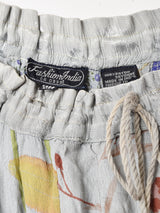 パッチワーク ラインスカート