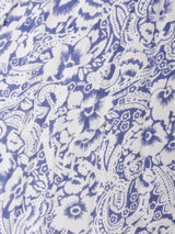 フロントオープン 花柄スカート