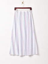 ストライプスカート