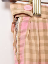 チェック柄 スカート