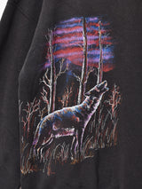 アニマルプリントスウェット