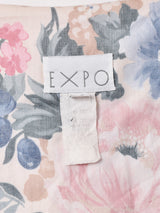 花柄 7分袖ワンピース