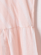 ストライプ スリーブレスワンピース