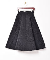 【3色展開】Meridian サーキュラー キルティング スカート