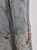 パッチワーク ラインスカート