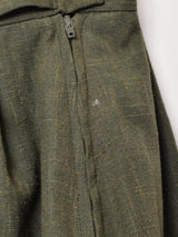 ベルトデザイン フレアスカート