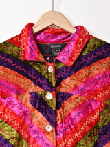 デザイン ベロアジャケット