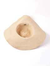 つば広 ラフィアハット