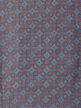 コモン柄 シアー シルクシャツ