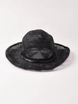 透かし編み ストローハット