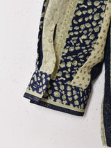 総柄 長袖シャツ