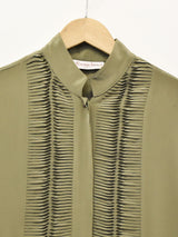 フランス製 スタンドカラー ブラウス