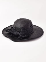 ビッグリボン ストローハット