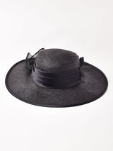 ビッグリボン ストローハット