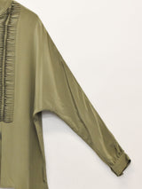 フランス製 スタンドカラー ブラウス