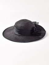 ビッグリボン ストローハット