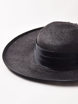 ビッグリボン ストローハット