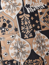 70's   花柄 長袖シャツ