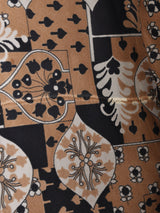 70's   花柄 長袖シャツ