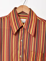 70's   Bud Berma ストライプ 長袖シャツ