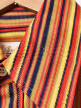 70's   Bud Berma ストライプ 長袖シャツ