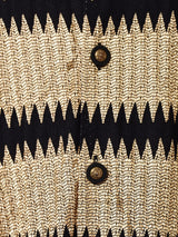 バンドカラー メタリック 長袖シャツ