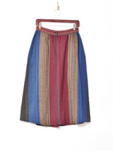 ストライプ フレアスカート