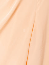 フランス製 レースデザイン ラウンドカラー 長袖ブラウス