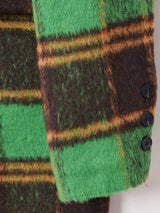 【2色展開】Meridian チェック柄 ダブルボタンチェスターコート