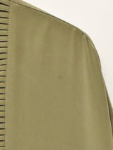 フランス製 スタンドカラー ブラウス