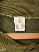 イタリア製 刺繍 スウェットポロ