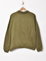 イタリア製 刺繍 スウェットポロ