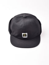 【2色展開】  耳あて付き キャップ