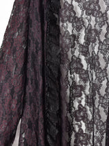 アメリカ製 レース ロングガウン