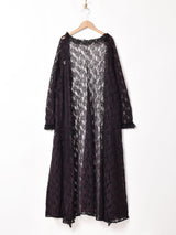 アメリカ製 レース ロングガウン