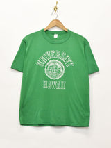 University Hawaii プリントTシャツ
