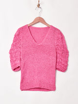 テープヤーン サマーニットトップス