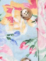 アメリカ製 花柄 タイトロングスカート