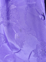 イギリス製 織柄 長袖ブラウス