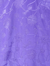 イギリス製 織柄 長袖ブラウス